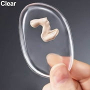 Ruanlalo Silicone Gel Sponge Cosmetic Puff Beauty Makeup Cream Beauty Tool Clear 1 Pcs